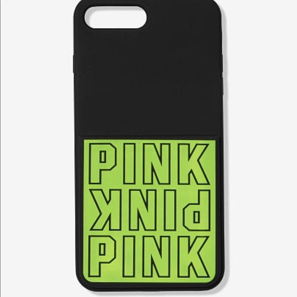 VS PINK Neon Citrus Bra, Case, Scarf Bundle Large - Picture 4 of 5